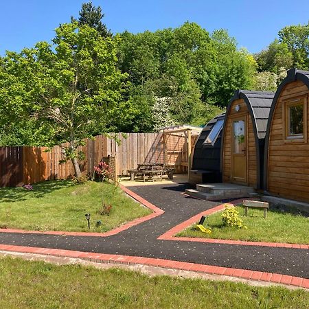 Squirrel Glamping Pod School House Farm Hotell Leighton  Exteriör bild